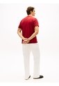 Camiseta Roja Global Stripe Con Bolsillo Tommy Hilfiger de Tommy Hilfiger