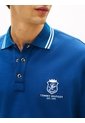 Saco Azul De Rugby Amplio Con Cuello Ribeteado Tommy Hilfiger de Tommy Hilfiger