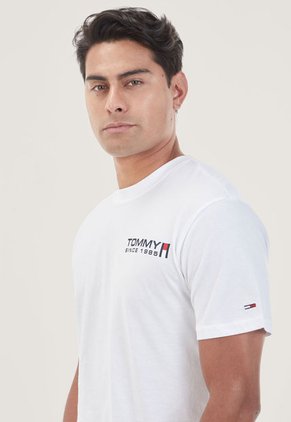 Camiseta Blanco-Azul Navy-Rojo Tommy Jeans