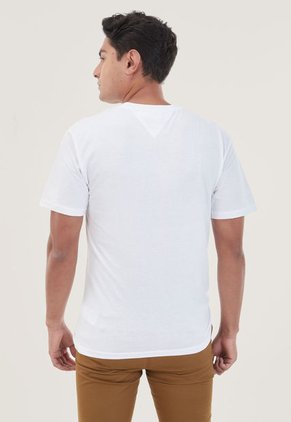 Camiseta Blanco-Azul Navy-Rojo Tommy Jeans