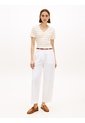 Camiseta Beige Slim Con Cuello En V Tommy Hilfiger de Tommy Hilfiger