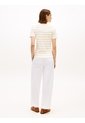 Camiseta Beige Slim Con Cuello En V Tommy Hilfiger de Tommy Hilfiger