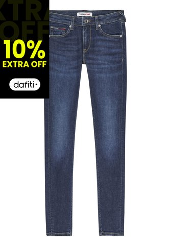 Jeans Sophie Ceñidos De Talle Bajo Mujer Azul Tommy Hilfiger Tommy Hilfiger