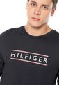 Camiseta Manga Larga Azul Navy Tommy Hilfiger de Tommy Hilfiger