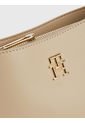 Bolso Pequeño Mediana Con Monograma Mujer Beige Tommy Hilfiger de Tommy Hilfiger