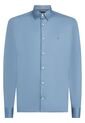 Camisa Azul Solid Con Logo Tommy Hilfiger de Tommy Hilfiger