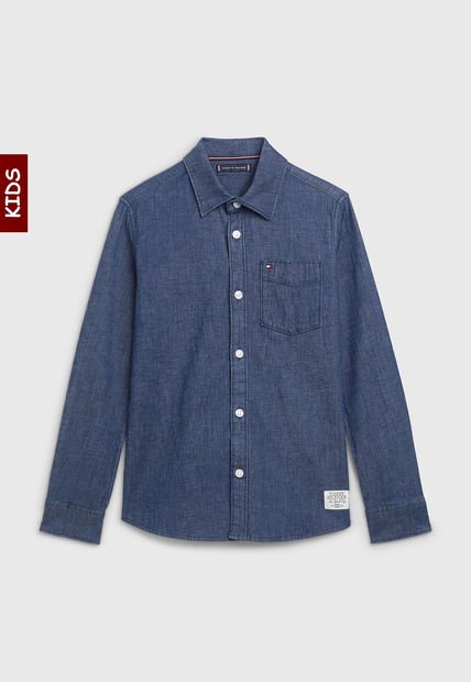 JACK JONES Camisa Vaquera Heridan Color Azul Marino Talla M