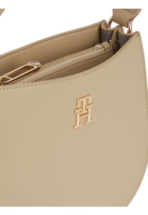 Bolso Pequeño Mediana Con Monograma Mujer Beige Tommy Hilfiger
