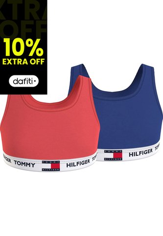 Pack De 2 Bralettes Tirantes Con Logo Niña Azul Tommy Hilfiger Tommy Hilfiger