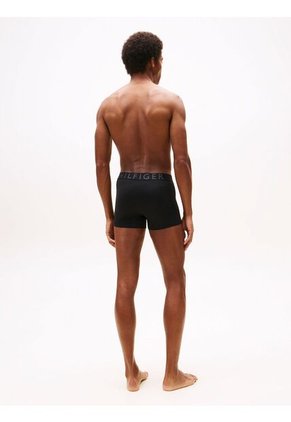 Pack Negro De 3 Calzoncillos Trunk De Microfibra Tommy Hilfiger