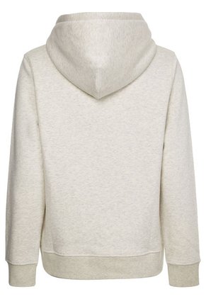 Saco Con Hoodie Y Monograma Th Mujer Gris Tommy Hilfiger