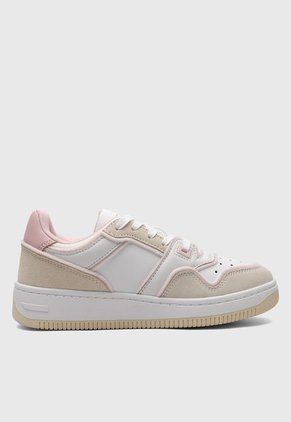Tenis Lifestyle Blanco-Rosa-Beige TOMMY HILFIGER