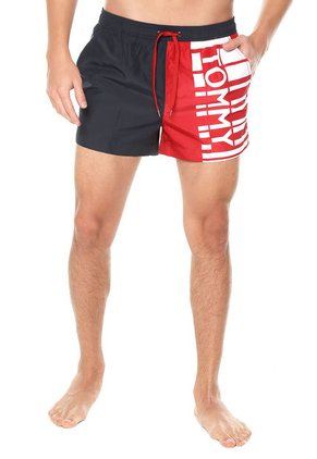 Traje De Baño Azul-Rojo-Blanco Tommy Hilfiger