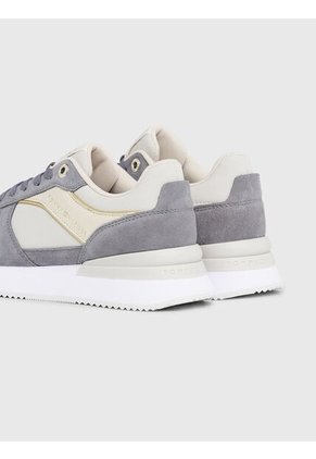 Tenis De Running Elevated Medias Mujer Gris Tommy Hilfiger