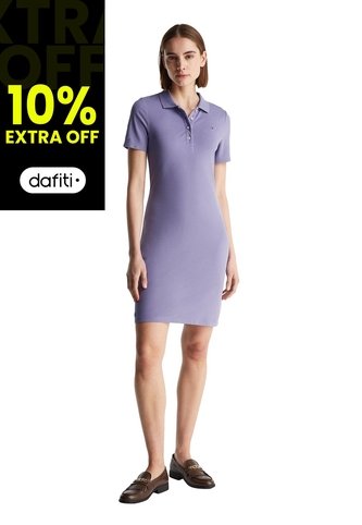 Vestido Tipo Polo 1985 De Corte Slim Tommy Hilfiger Tommy Hilfiger