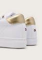 Tenis Lifestyle Blanco-Dorado Tommy Hilfiger Gold Crest de Tommy Hilfiger