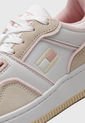 Tenis Lifestyle Blanco-Rosa-Beige TOMMY HILFIGER de Tommy Hilfiger