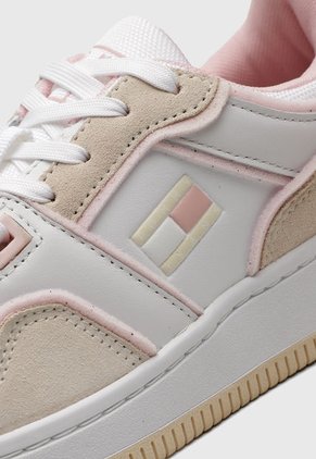 Tenis Lifestyle Blanco-Rosa-Beige TOMMY HILFIGER
