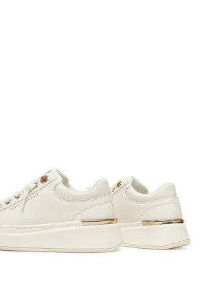 Tenis Blanco Bajas Casuales Con Cordones Tommy Hilfiger