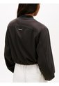 Chaqueta Negra Bomber Con Inscripción Tommy Jeans de Tommy Hilfiger