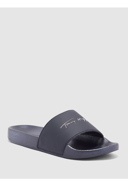 Sandalias Para Piscina Mujer Negro Tommy Hilfiger Mujer Negro Tommy Hilfiger