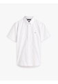 Camisa Multicolor Flex Poplin De Corte Regular Con Estampado De Puntos Tommy Hilfiger de Tommy Hilfiger