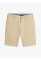 Bermudas Beige Chino Denton En Sarga Con Corte Recto Tommy Hilfiger de Tommy Hilfiger