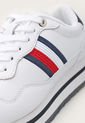 Tenis Lifestyle Blanco-Azul Navy-Dorado Tommy Hilfiger Essential Webbing Runner de Tommy Hilfiger