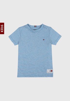 Camiseta Azul Tommy Hilfiger Kids