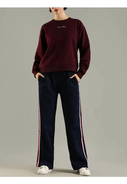 Saco Azul Oscuro Con Diseño Global StripeTommy Hilfiger