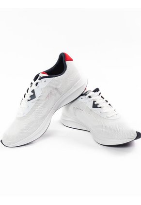 Tenis Blanco De Running Sport En Malla Tommy Hilfiger
