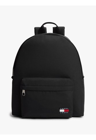 Morral Negro Essential Dome De Tejido Ripstop Tommy Hilfiger Tommy Hilfiger