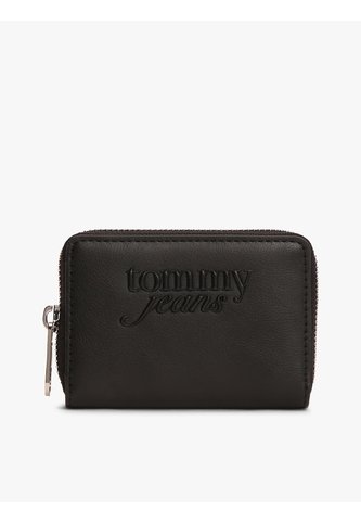 Billetera Negra Essential Con Cremallera Y Logo Tommy Hilfiger Tommy Hilfiger