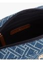 Bolso Azul Cruzado Denim Con Monograma TH Tommy Hilfiger de Tommy Hilfiger