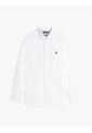 Camisa Blanca Heritage Regular Con Logo Tommy Hilfiger de Tommy Hilfiger