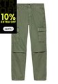 Pantalón Verde Tipo Carpenter Con Bolsillos Cargo Tommy Jeans de Tommy Hilfiger