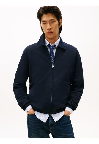 Chaqueta Azul De Felpa Con Logo Bordado Tommy Hilfiger Tommy Hilfiger