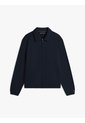 Chaqueta Azul De Felpa Con Logo Bordado Tommy Hilfiger de Tommy Hilfiger