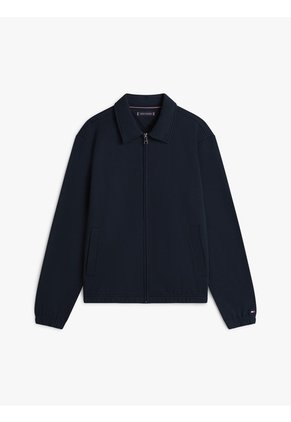 Saco Azul Oscuro Tipo Harrington Tommy Hilfiger