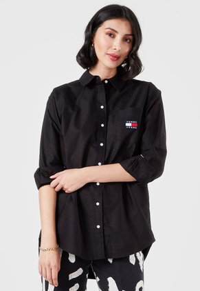 Camisa Negro Tommy Hilfiger
