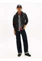 Cortavientos Negro Repelente Al Agua Con Logo Trasero Tommy Jeans de Tommy Hilfiger