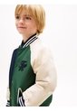 Chaqueta Multicolor Para Niño Bomber Amplia Con Logo Bordado Tommy Hilfiger de Tommy Hilfiger