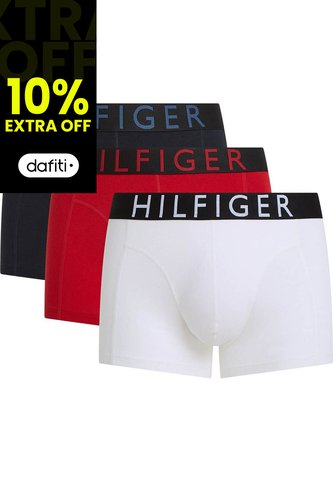 Pack Multicolor De 3 Calzoncillos Trunk Con Inscripción Tommy Hilfiger Tommy Hilfiger