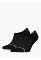 Pack Negro De Dos Pares De Medias Tobilleros Tommy Hilfiger de Tommy Hilfiger
