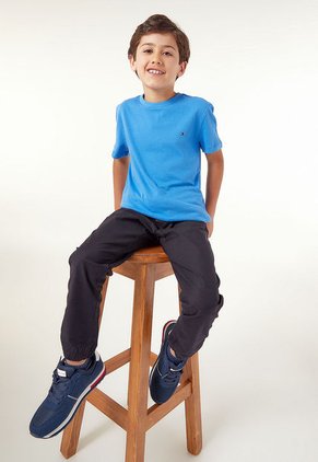 Camiseta Celeste Tommy Hilfiger Kids