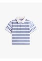 Polo Blanco Para Niña De Rugby De Piqué Con Corte Amplio Tommy Hilfiger de Tommy Hilfiger