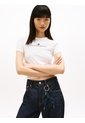 Camiseta Blanca Essential De Corte Slim Tommy Jeans de Tommy Hilfiger