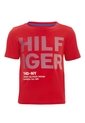 Camiseta Manga Para Niño Corta Con Logo Tommy Hilfiger de Tommy Hilfiger