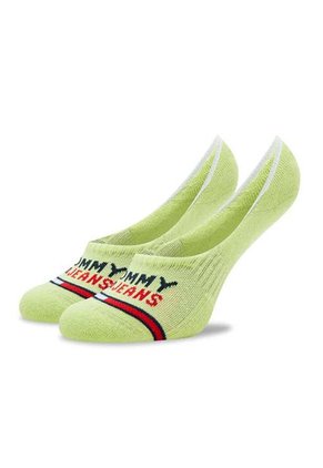 Pack De 2 Calcetines Invisibles Blanco-Amarillo Tommy Hilfiger