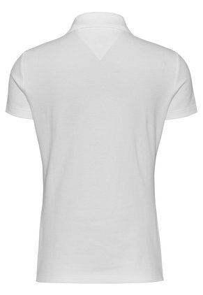 Polo Blanco Essential De Corte Slim Tommy Jeans